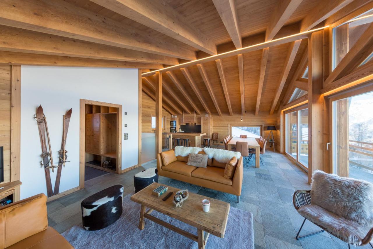 Oak Tree Chalet - On The Ski Slope - Luxury! Nendaz Luaran gambar