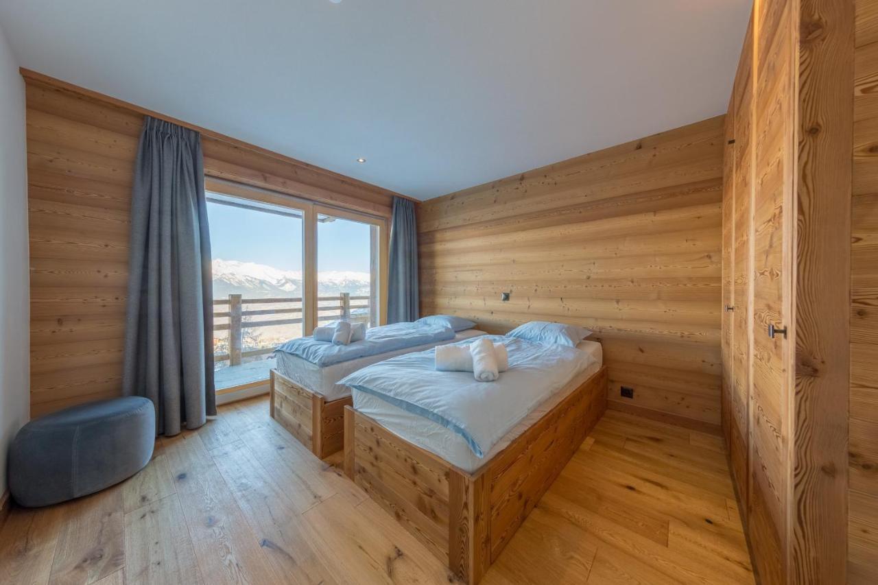 Oak Tree Chalet - On The Ski Slope - Luxury! Nendaz Luaran gambar